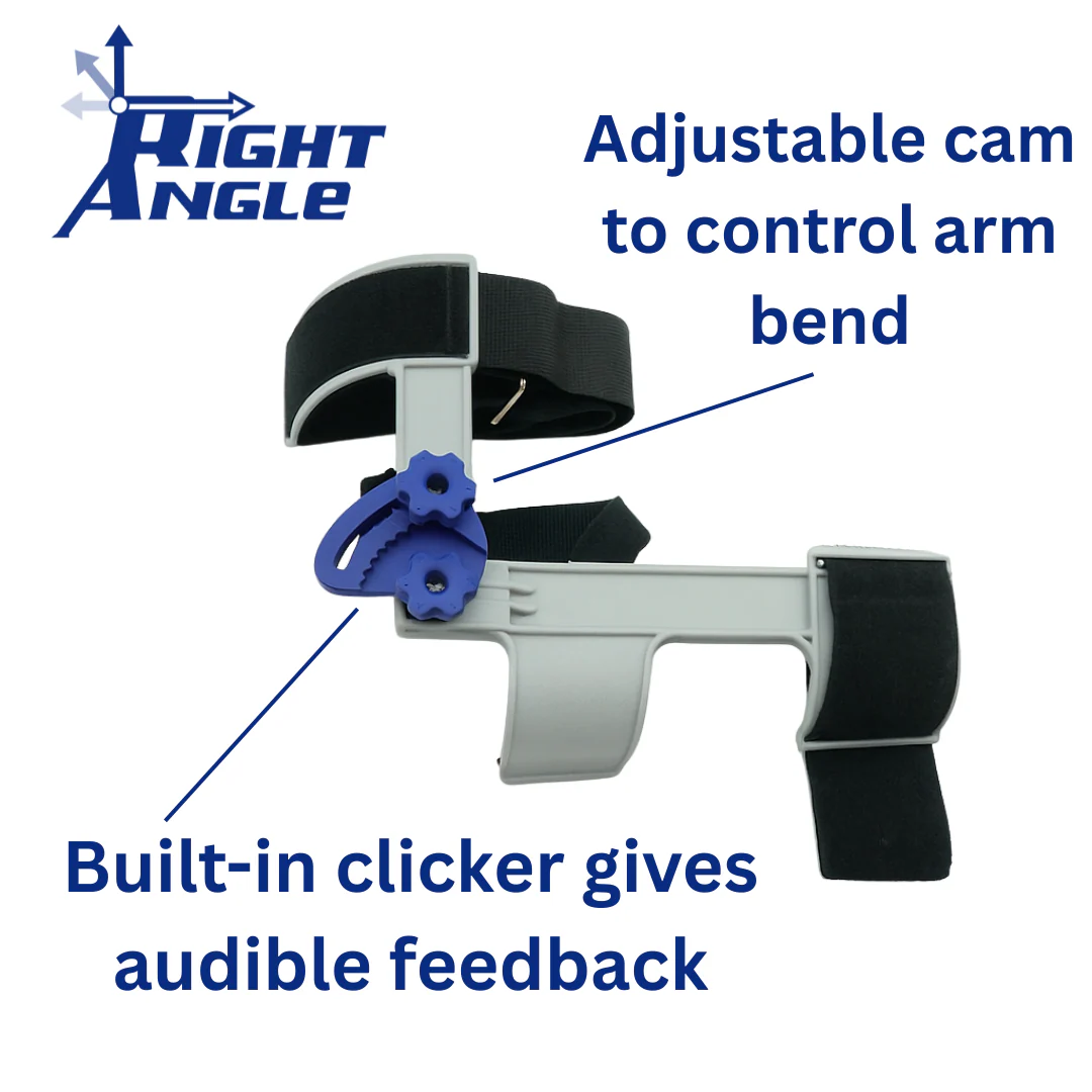 Right Angle V2 Golf Swing Elbow Brace – Backswing Trainer for Trail Arm Position - Image 3
